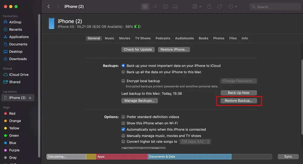 iPhone'da Silinen Fotoğrafları Kurtarma