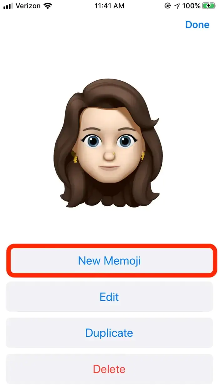 iPhone'da Yeni Memoji Oluşturma ve Gönderme