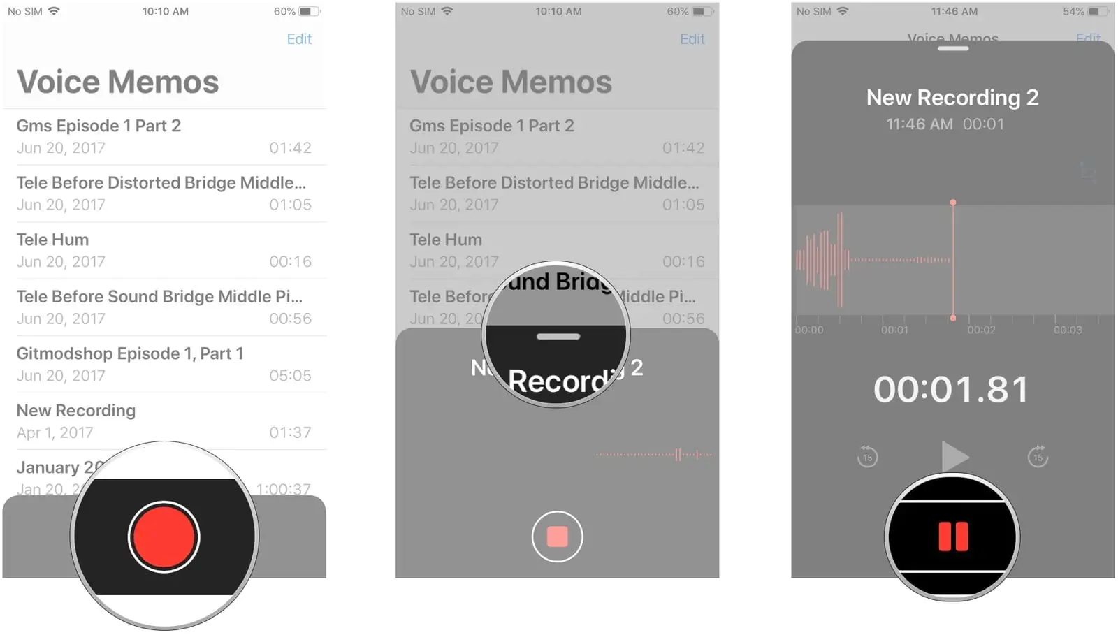 iPhone'da ve iPad'de Sesli Notlar (Voice Memos) Nasıl Kullanılır?