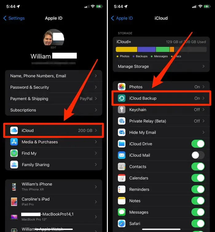 iPhone'u iCloud'a Mac'e veya Windows'a Yedekleme