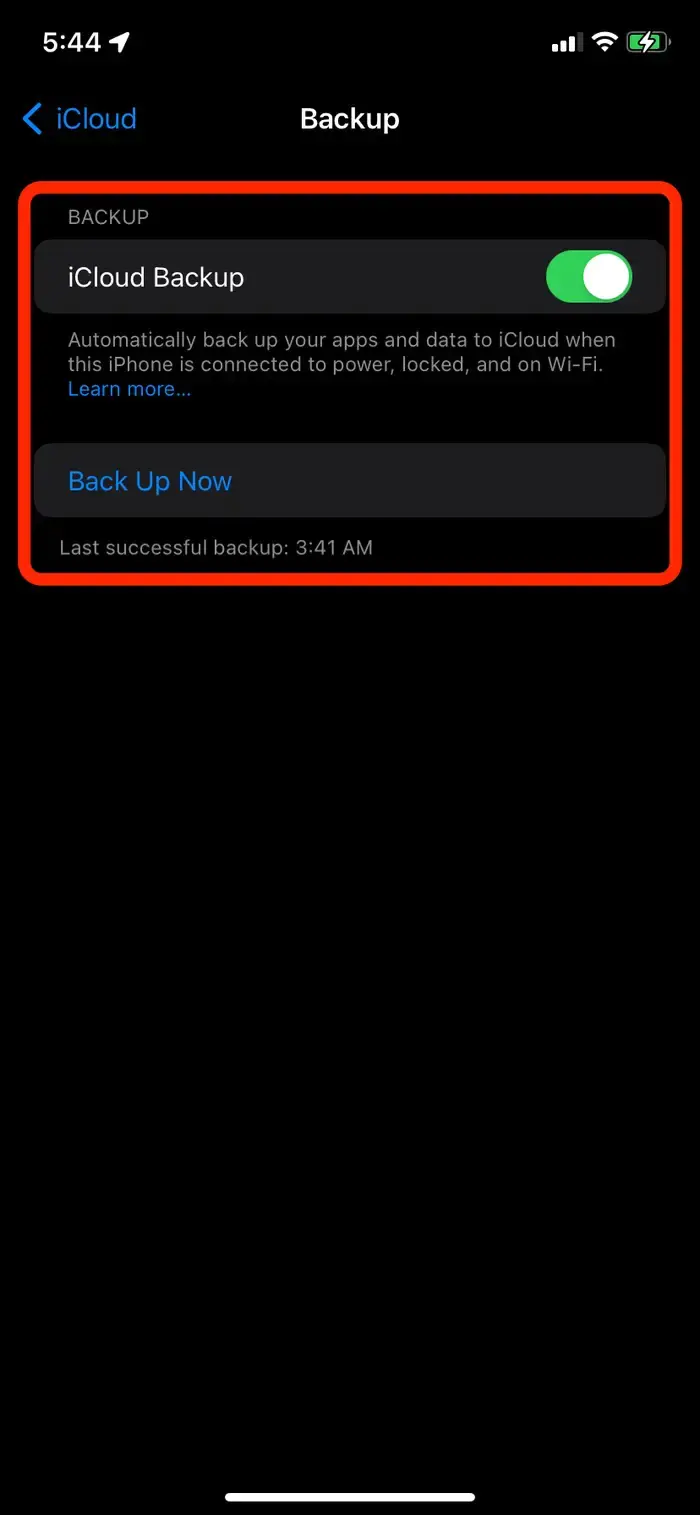 iPhone'u iCloud'a Mac'e veya Windows'a Yedekleme