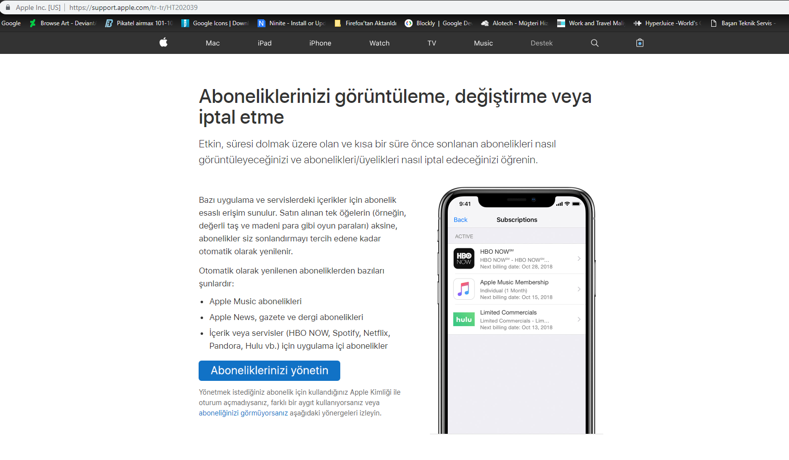 iTunes Üzerinden Alınan Uygulamalar Nasıl iptal Edilir?