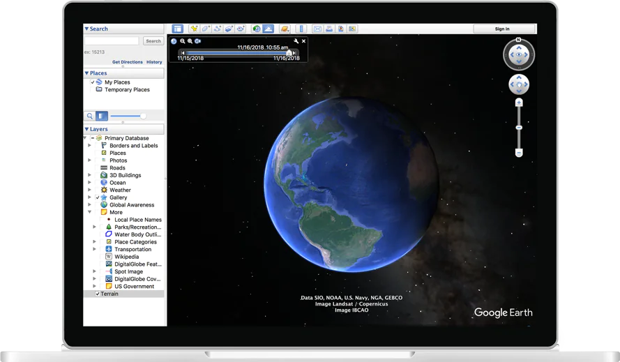 Google Haritalar'da Yükseklik