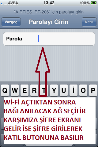 iPhone WiFi Bağlantısı