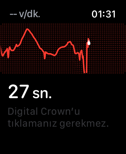 Apple Watch Ultra'da EKG Nasıl Çekilir