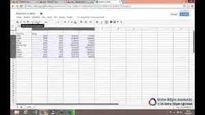 Google Tablolar ile Excel Dokümanı Açma