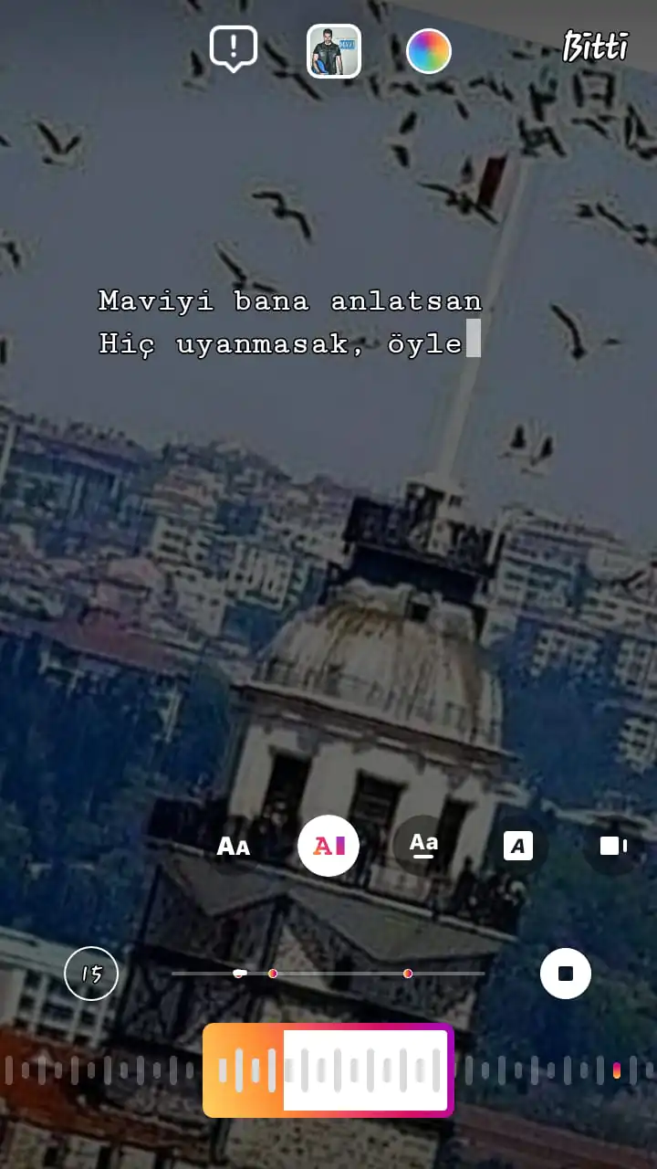 instagram müzik ekleme