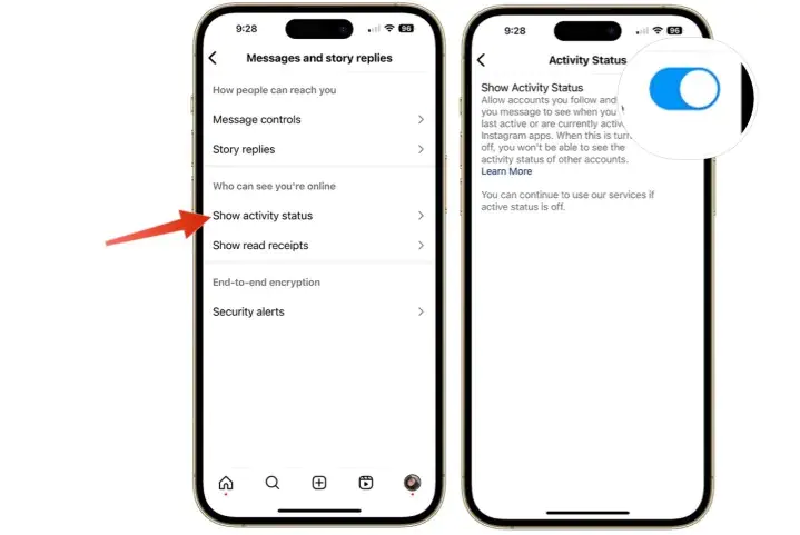 İnstagram Etkinlik Durumu