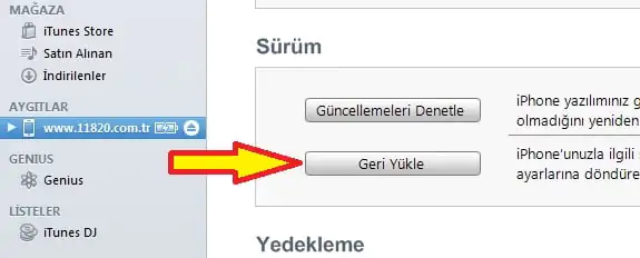 iPhone iPad Kapalı Uyarısı için ne yapılır