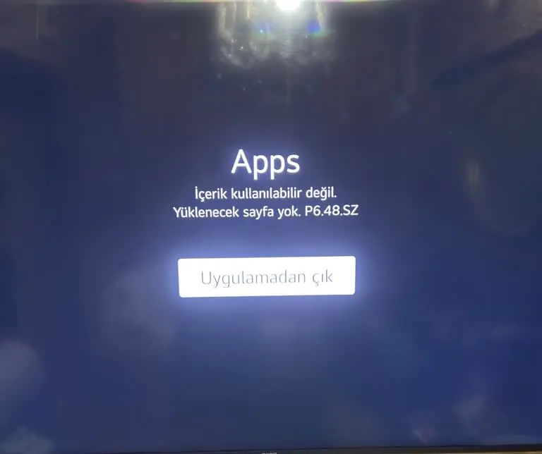 PEAQ TV uygulamalar açılmıyor sorunu çözüm adımları nelerdir