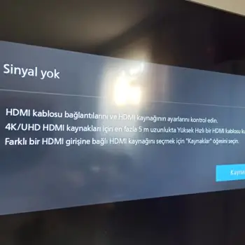 TV Error Code 800 Hatası Çözümü nedir