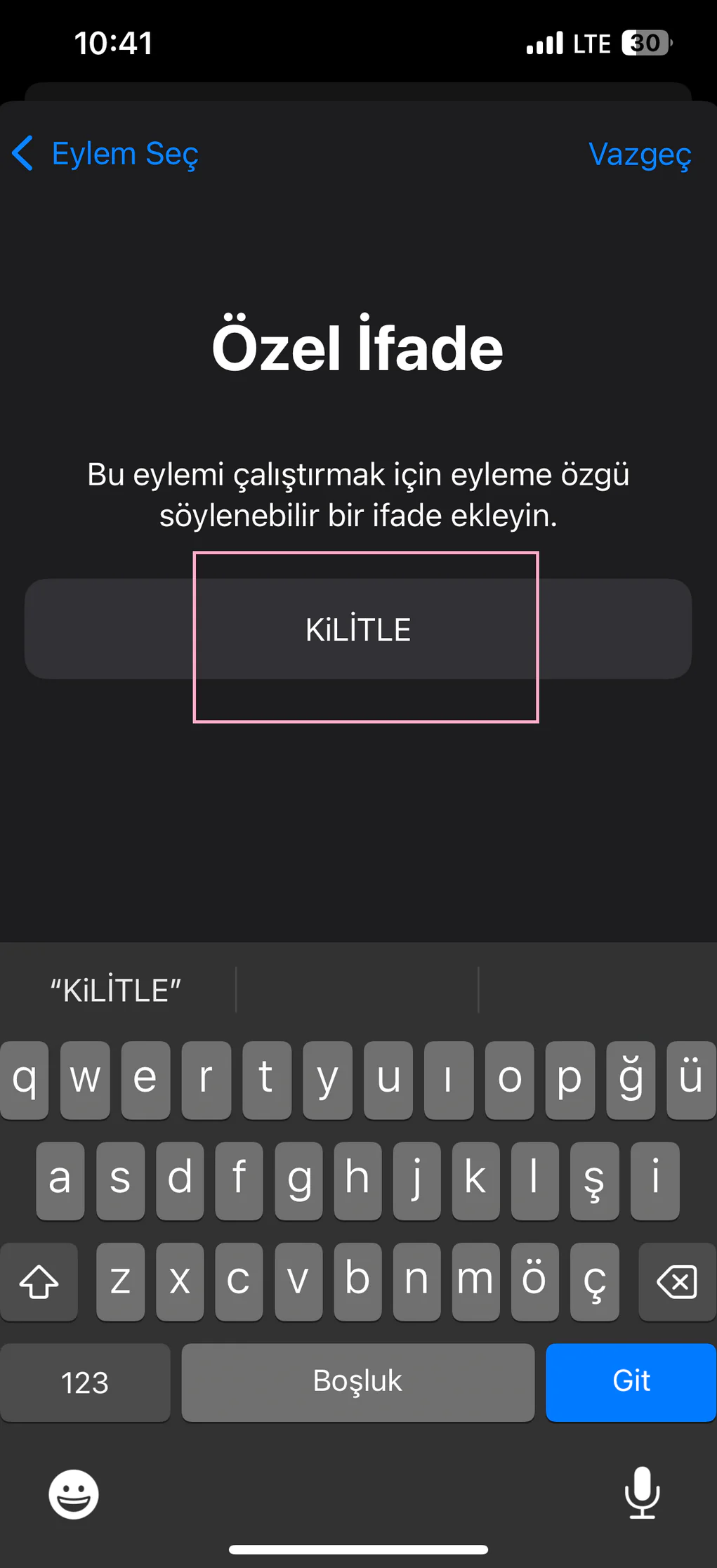 KİLİTLE