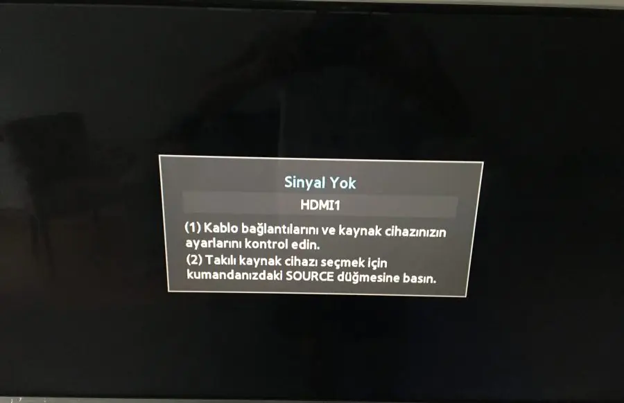 Samsung TV HDMI Görüntü Aktarma Sorunu  ve Çözümü Nedir