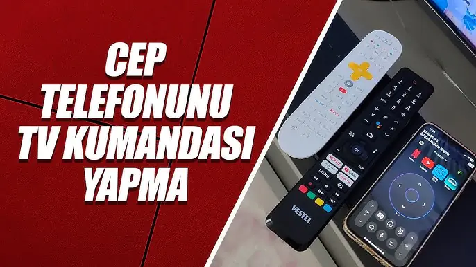 Cep Telefonunu Kumanda Olarak Kullanma nasıl yapılır