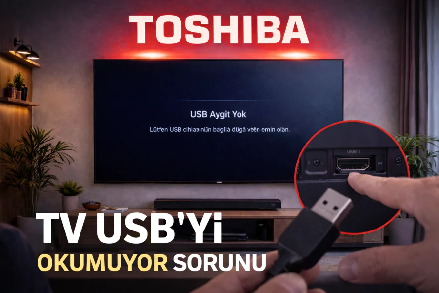 smart tv usbyi görmüyor