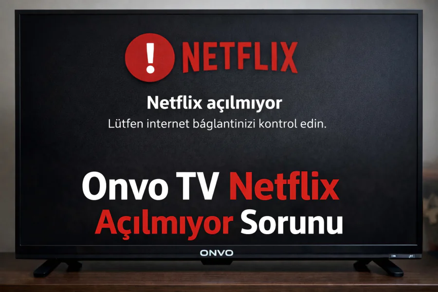Onvo TV Netflix Açılmıyor Sorunu çözüm adımları nelerdir