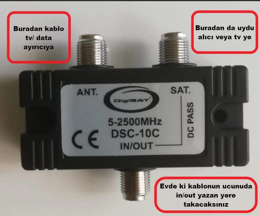 uyfu alıcında kablo sorununu nasıl çözebilirim.