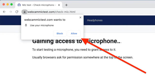 Mikrofon Erişimini Kontrol Edin Görseli
