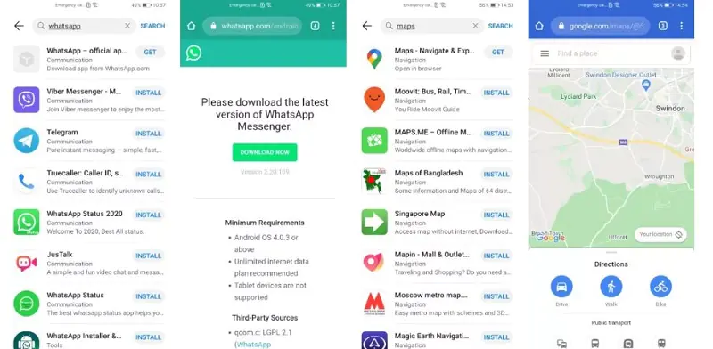 Huawei p40 lite uygulama yükleme