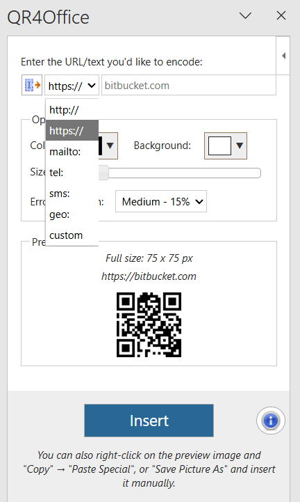 Excel’de QR Oluşturma