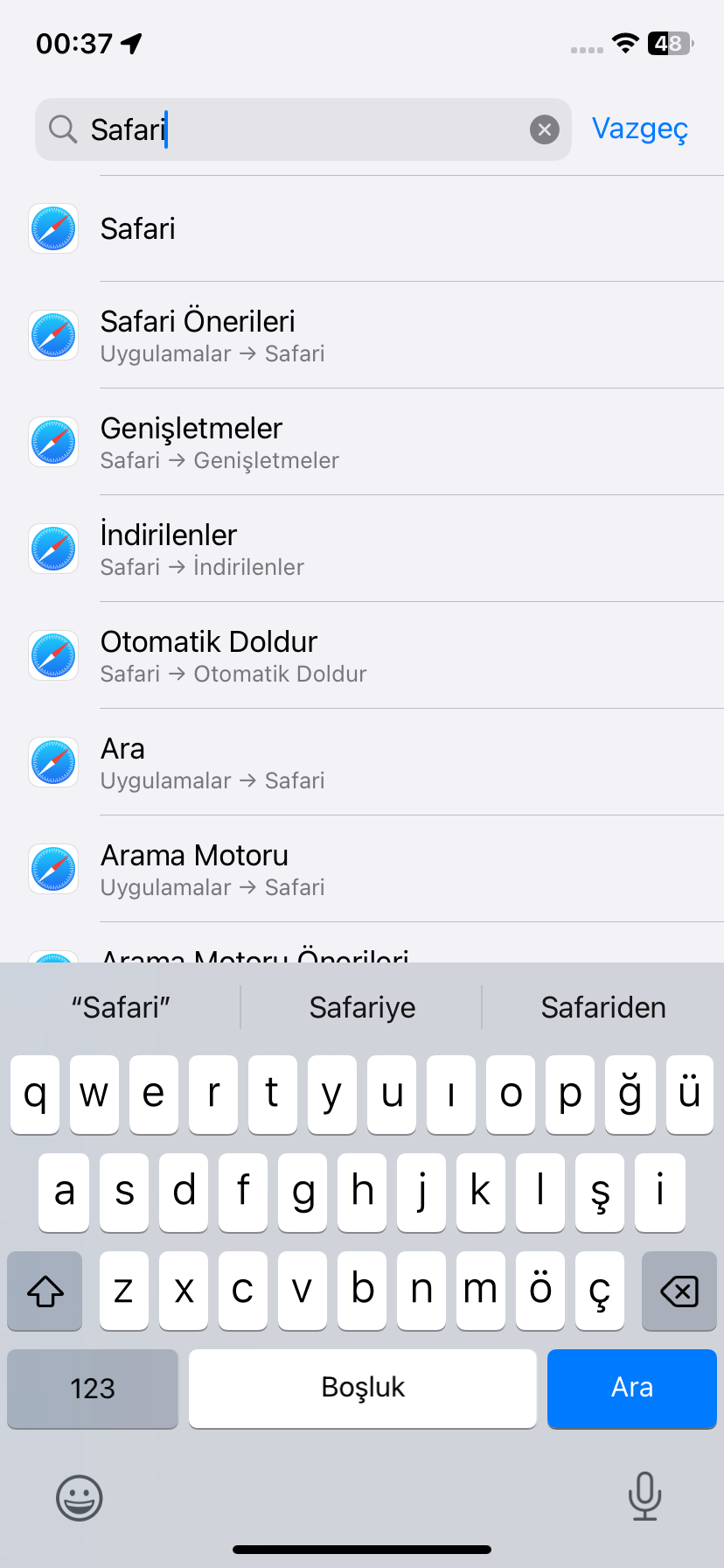 iPhone yavaşladığında yapılması gereken safari ayarı