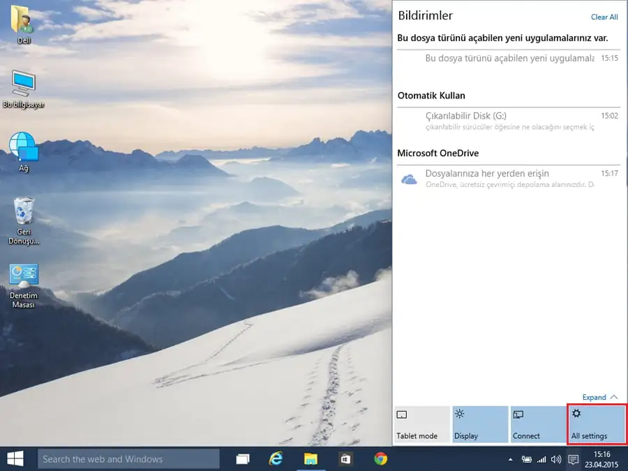 Windows10 Çevrimiçi Hesap Nasıl Kurulur
