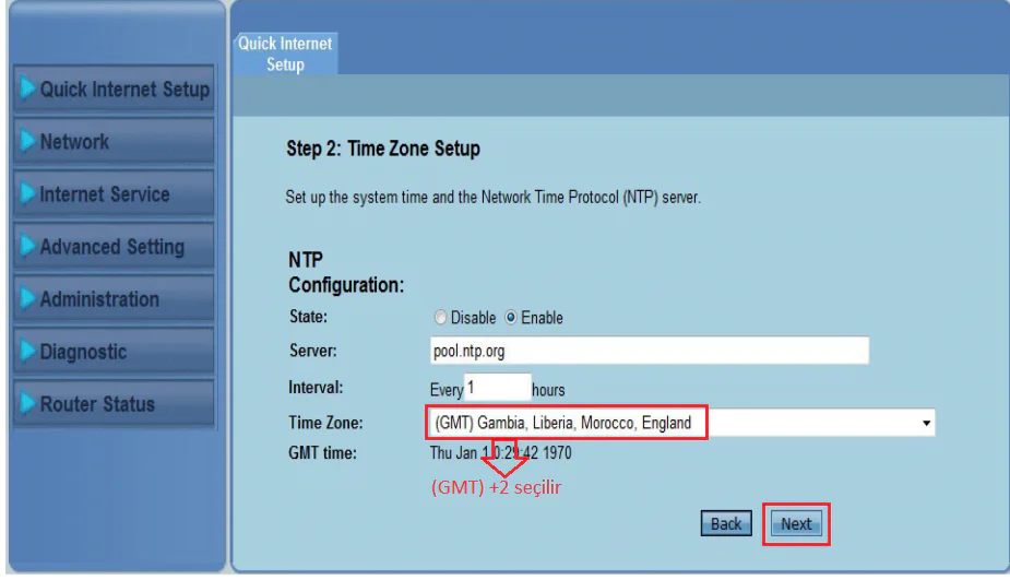 ASUS DSL-N10E Modem bağlantı ayarları