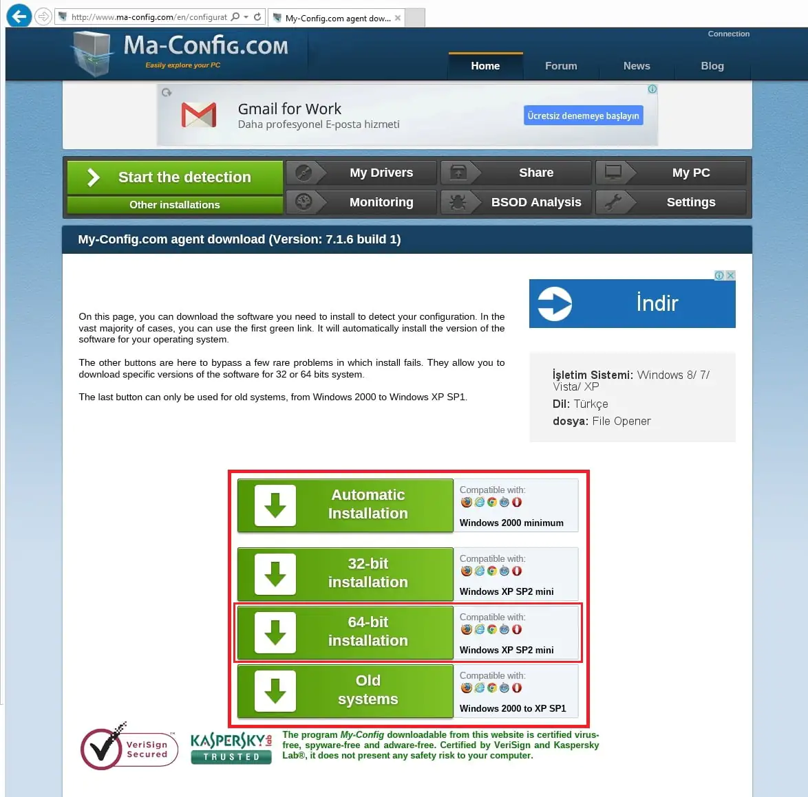 Otomatik Sürücü Yükleme