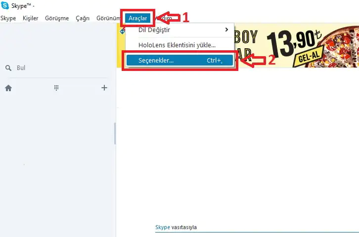Skype Bildirimleri' Nasıl Kapatılır? (Resimli Anlatım)