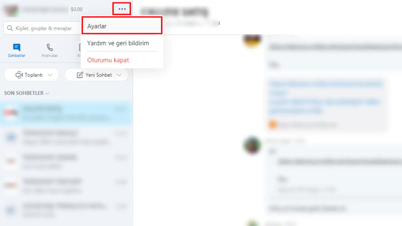 Skype Web üzerinden engellenenler listesini görüntüleme ve düzenleme