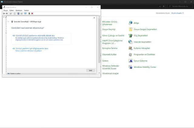 USB Sürücü Sorunları