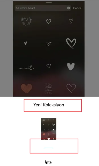Instagram Koleksiyon Özelliği