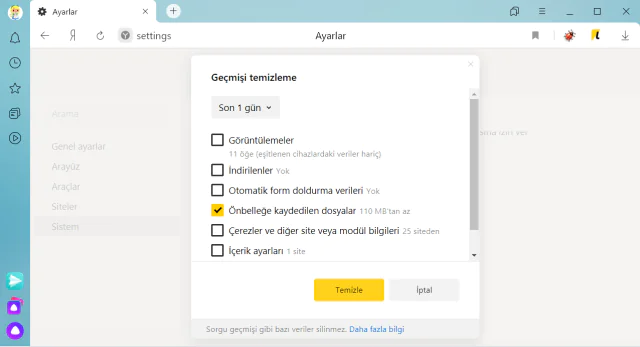 İnternet Tarayıcı Yanıt Vermiyor Sorunu