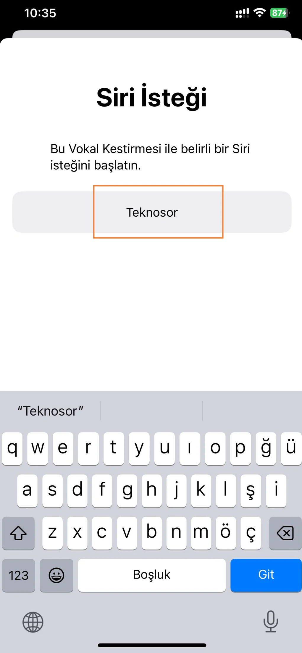 iPhone siri adını değiştirme adımları nelerdir