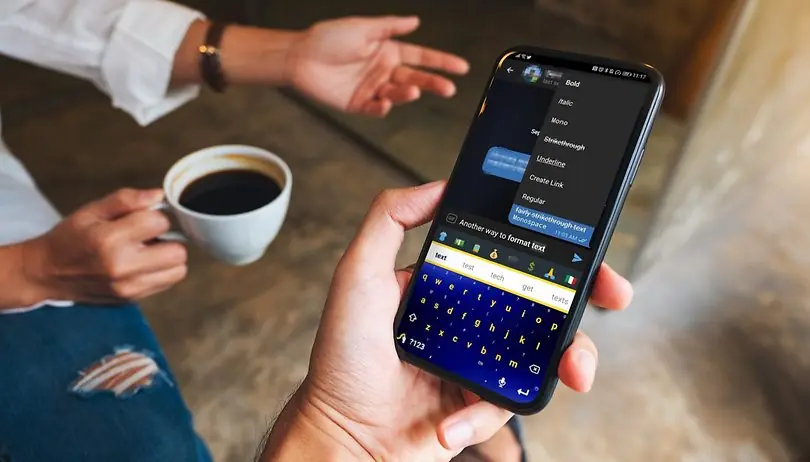 Telegram'da kalın biçimlendirme