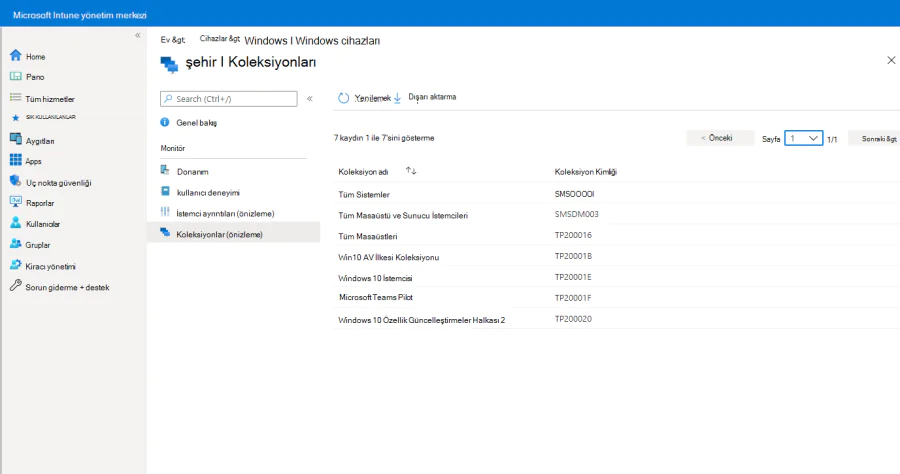 Microsoft Edge Koleksiyonları Kullanma