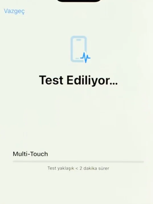 test ediliyor