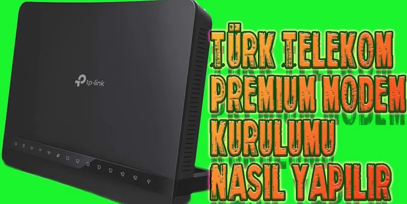 Tp link VX220-G2U kablosuz ayarları
