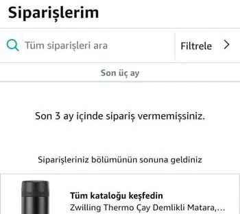 Amazon Sipariş Geçmişi Nasıl Bulunur ve İndirilir