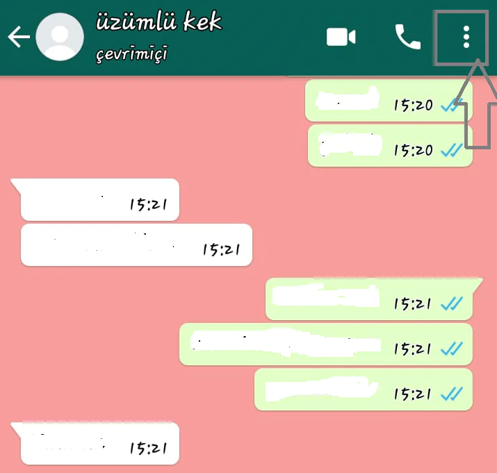 WhatsApp Kişi Kısa Yolu Oluşturma