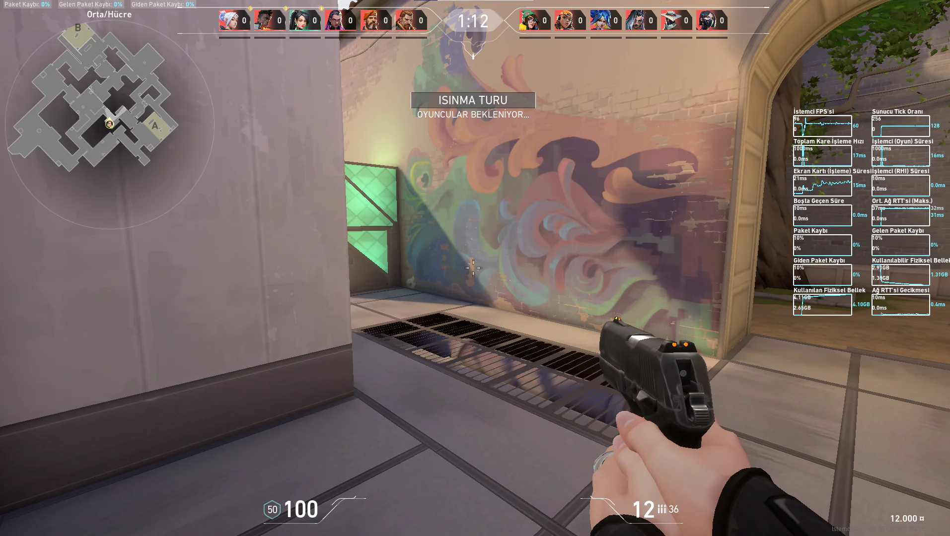 valorant fps gösterme