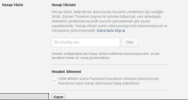 Facebook Hesap Varisim Nedir?
