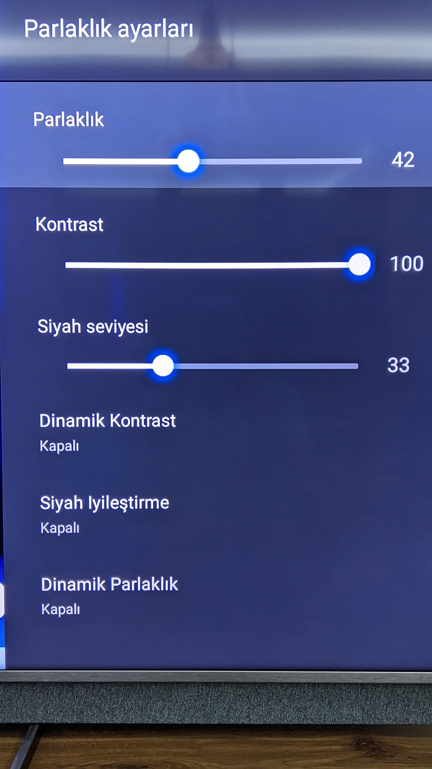 Televizyonlarda Siyah Seviyeleri Nasıl Ayarlanır
