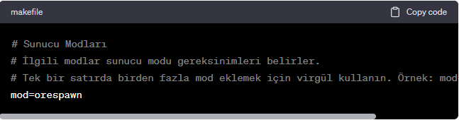 mod = cevher doğuşu