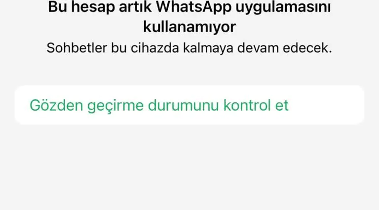 WhatsApp Çağrı Başarısız Oldu, Grupta Çok Fazla Katılımcı Var Hatası