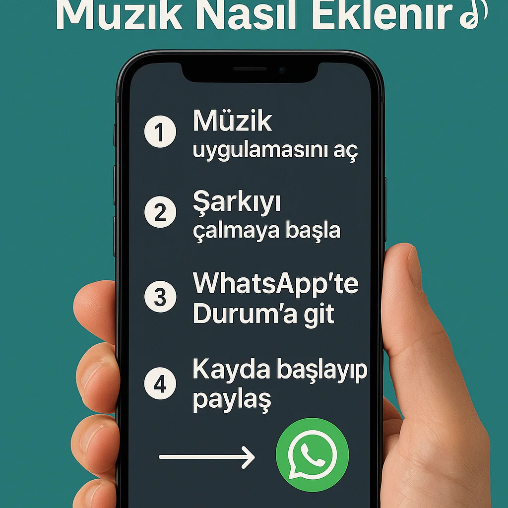 Whatsapp Müzik Ekleme Özelliği