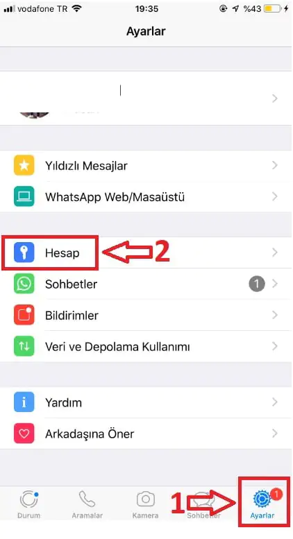 WhatsApp’ta Parmak İzi Güvenliği Tanımlama!