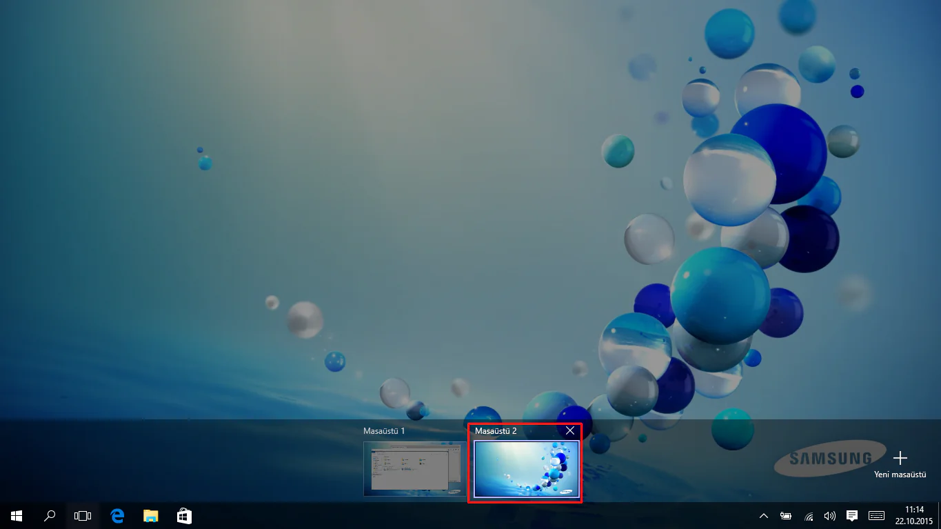 Windows 10'a Yeni Masaüstü Oluşturma