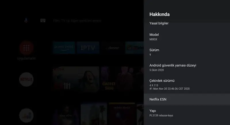 Xiaomi mi box netflix error ui-800-3 hatası