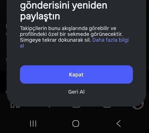 Instagram Yeniden Paylaşma Özelliği Nedir nasıl kullanılır